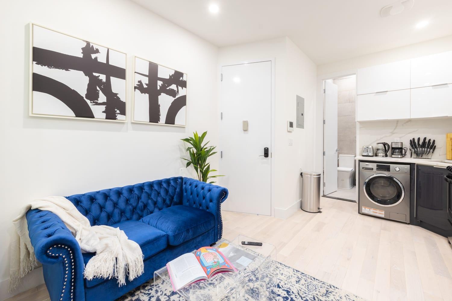 317-4c New Modern 1br W&d Walk To Park Pangsapuri New York